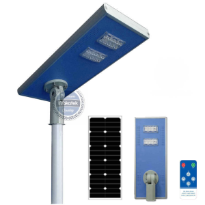wakatek all in one solar street light 40w 60w 80w with CCTV camera 4G