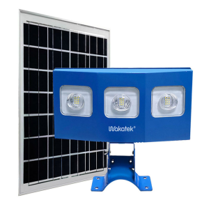 wakatek aluminum outdoor solar flood light 300w