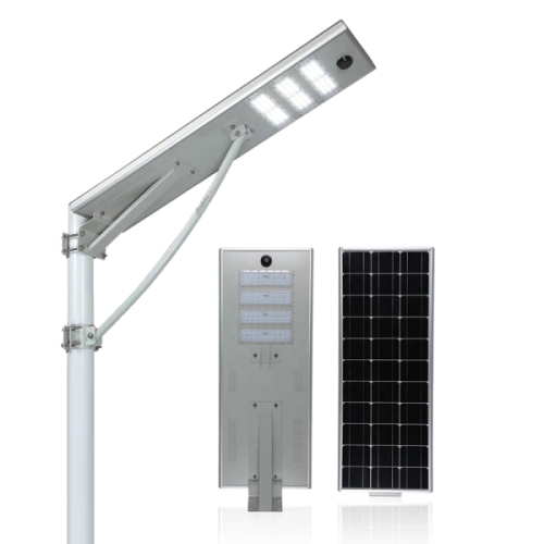 solar all in one integrated light with lithium battery long lifespan